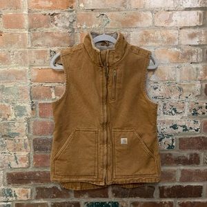 Carhartt vest Sherpa-lined